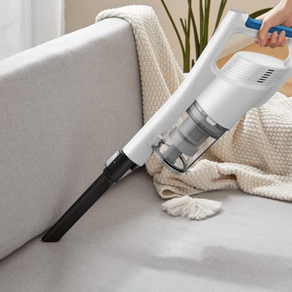 Midea 2 σε 1 Ασύρματη Επαναφορτιζόμενη Σκούπα 150W με Χωρητικότητα Κάδου 0.5L & Σύστημα Πολυφιλτραρίσματος MCS2021WB