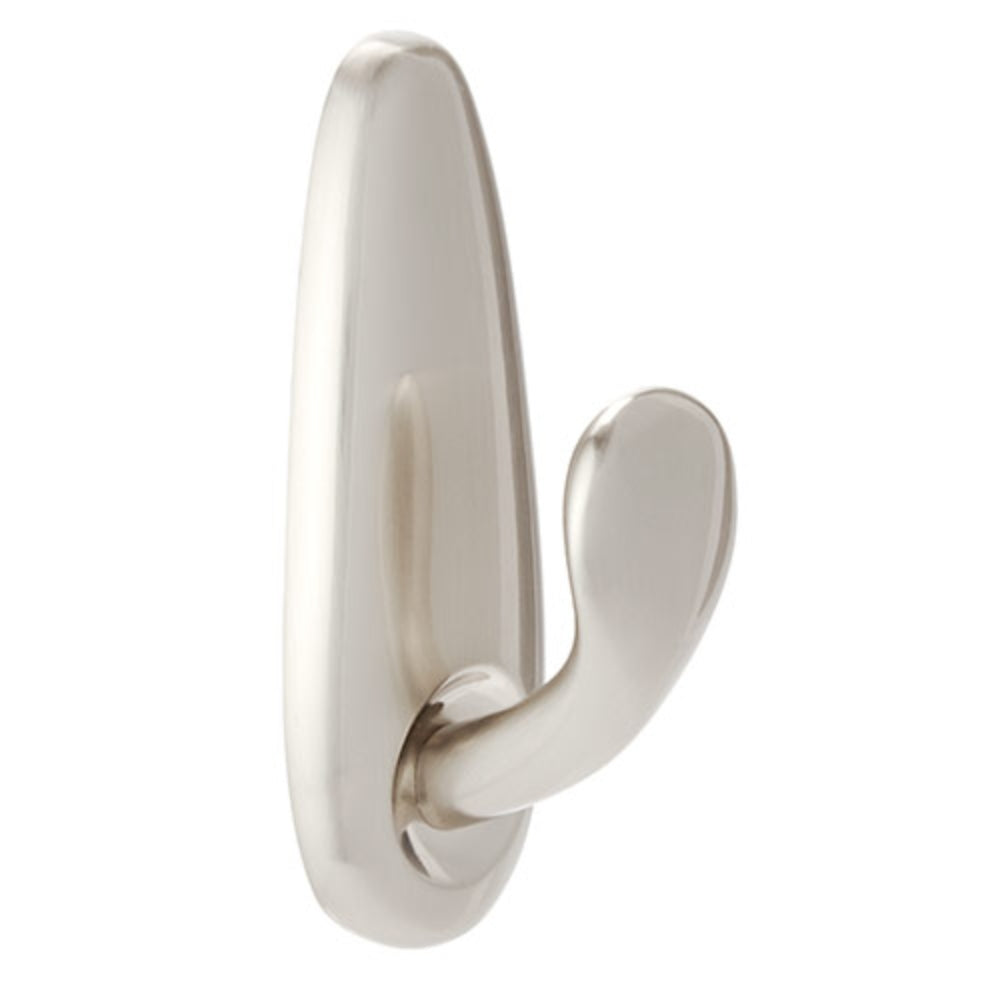 3M COMMAND Forever Classic Μεταλλικός Γάντζος Brushed Nickel για Τοίχο χωρίς Τρύπες 2.2kg FC13, Ασημί
