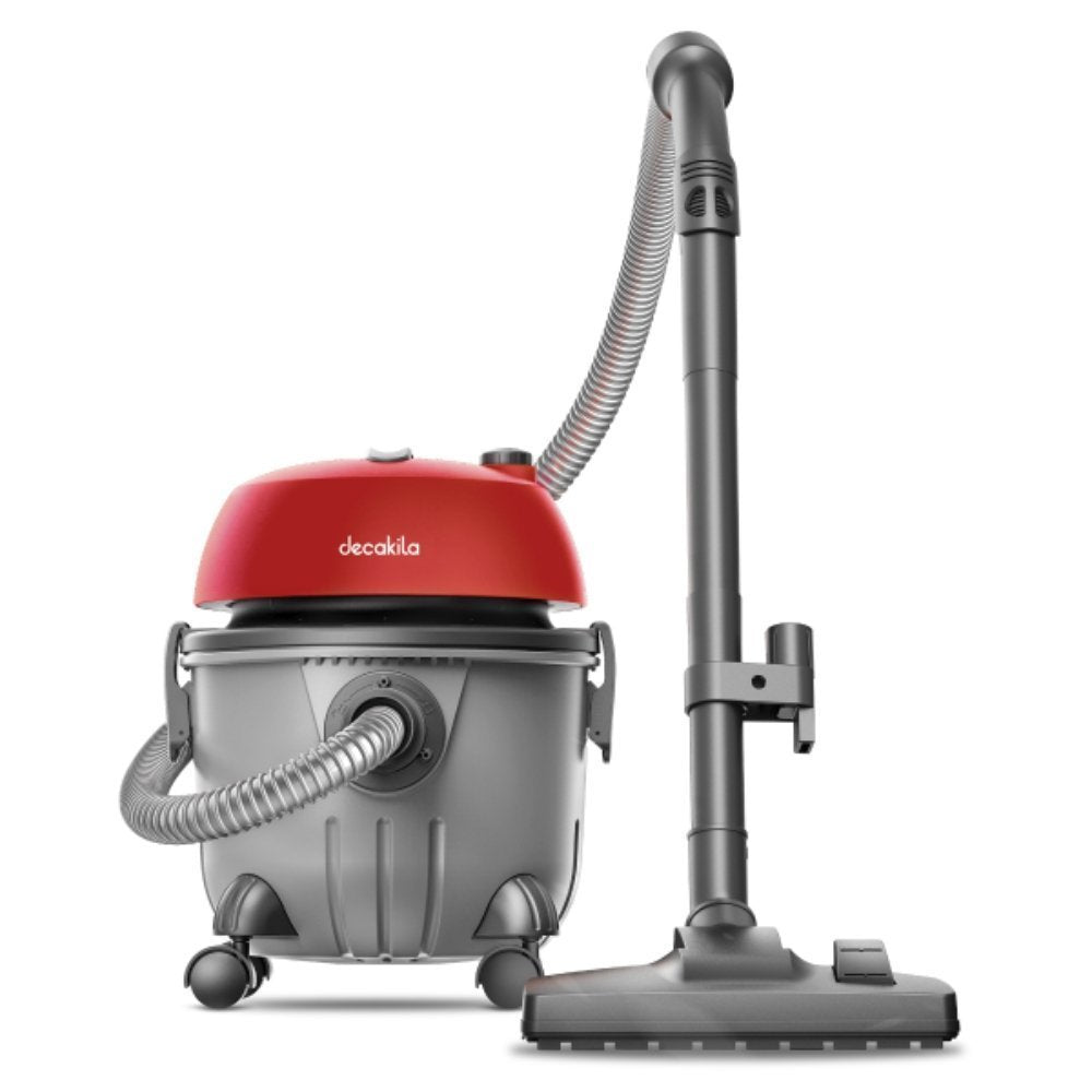 Decakila Ηλεκτρική Σκούπα Υγρών & Στερεών 1200W 15L με HEPA Φίλτρο & Ροδάκια Μεταφοράς CEVC004B
