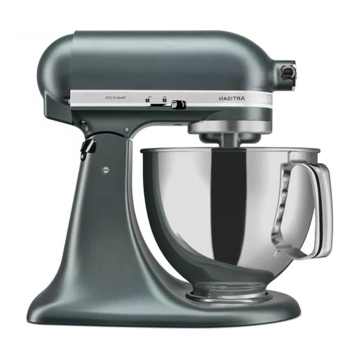 KitchenAid Artisan Μίξερ Tilt-Head 4.8L 300W με 2 Ανοξείδωτα Μπολ, Πλανητική Κίνηση και 10 Ταχύτητες 5KSM175PSBJP Juniper