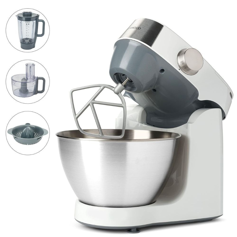Kenwood Prospero+ Κουζινομηχανή 1000W με Ανοξείδωτο Κάδο 4.3lt, 6 Ταχύτητες & 12 Εξαρτήματα για Ζύμες & Μείγματα