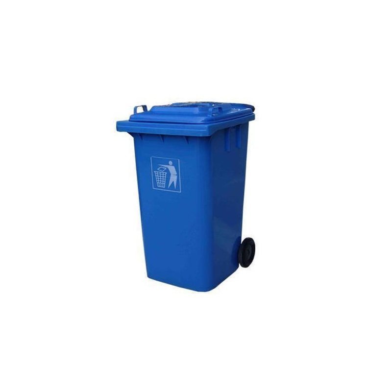 Πλαστικός Κάδος Απορριμμάτων 120L – Μπλέ