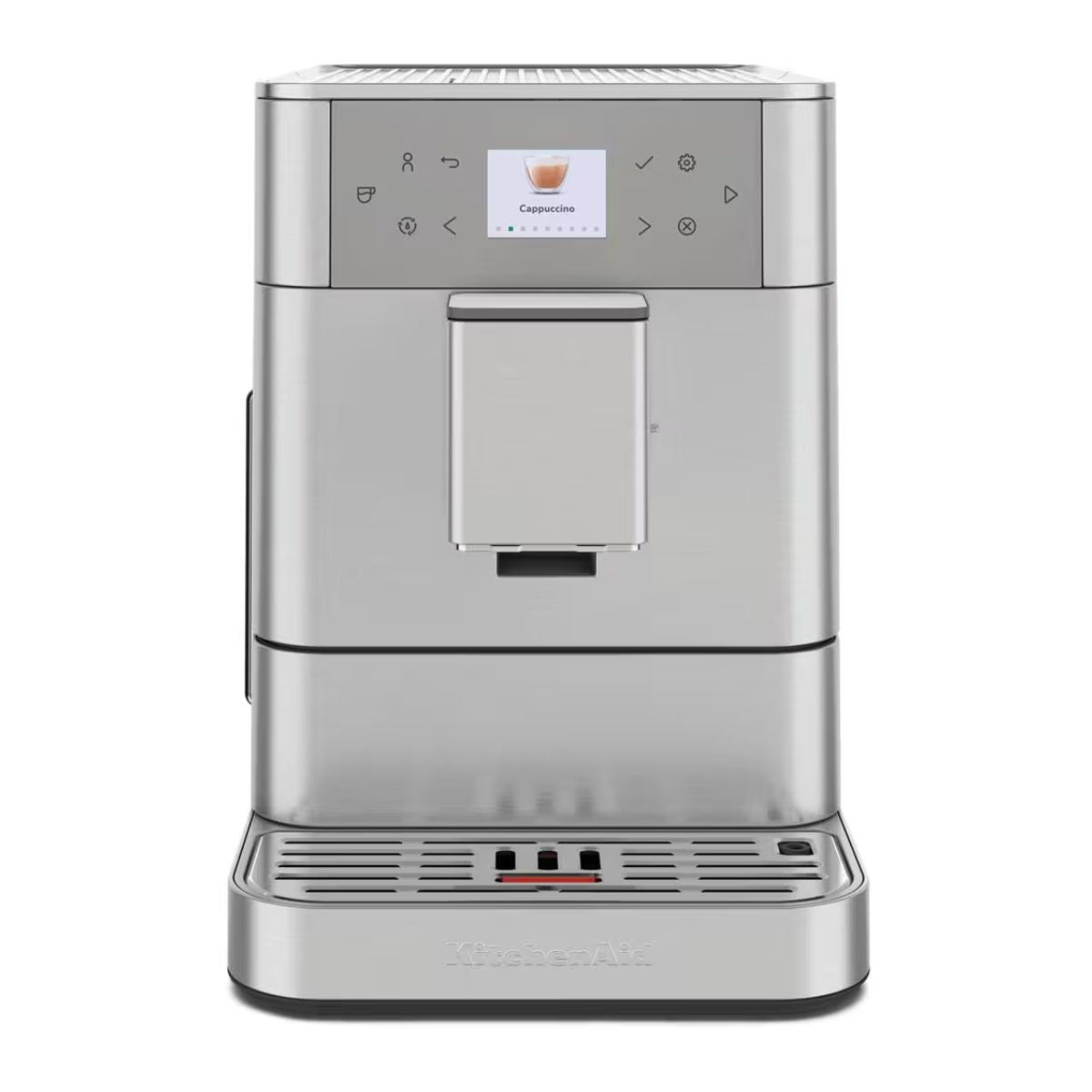 KitchenAid KF6 Πλήρως Αυτόματη Μηχανή Espresso με 7 Ρυθμίσεις Άλεσης, 15 Συνταγές & Αφρόγαλα 5KES8556BSX Inox