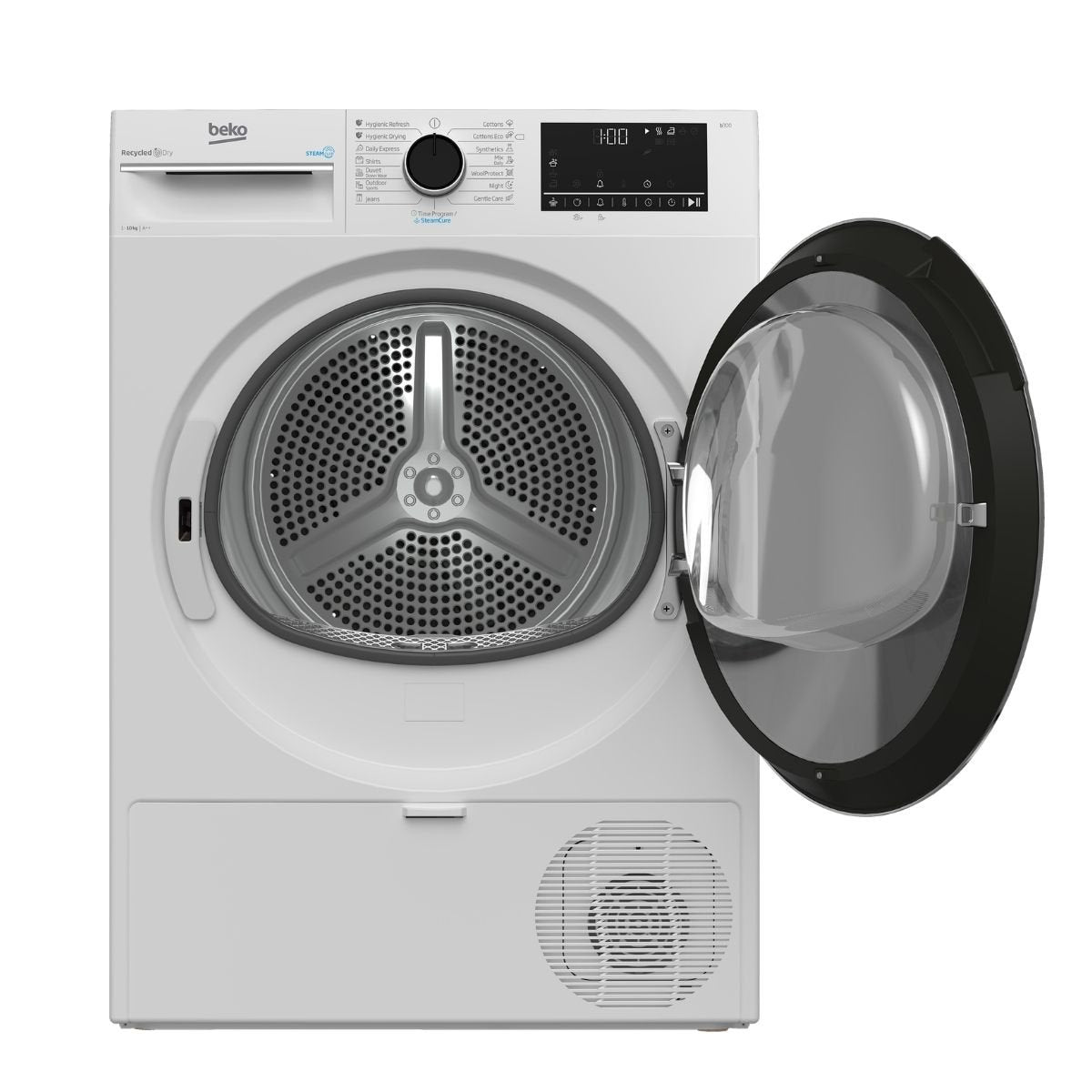 Beko Στεγνωτήριο Ρούχων 10kg με Αντλία Θερμότητας A++ και ProSmart Inverter Motor B3T60230 Λευκό