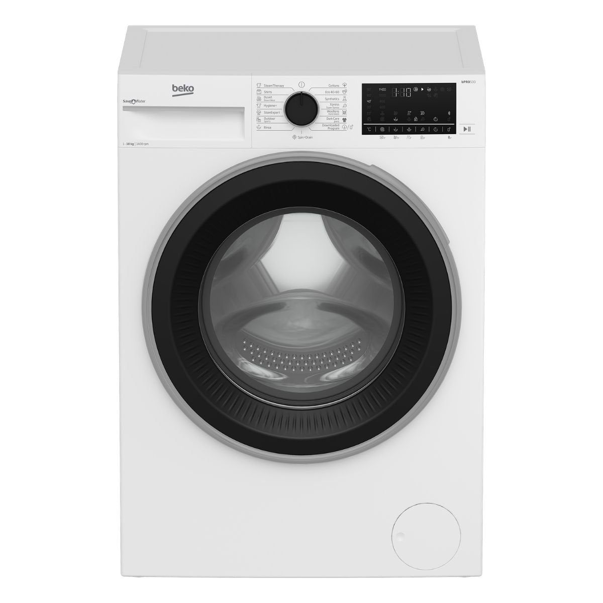 Beko Πλυντήριο Ρούχων 10kg 1400rpm με ProSmart Inverter Motor & SteamCure B4WFT5104111W Λευκό