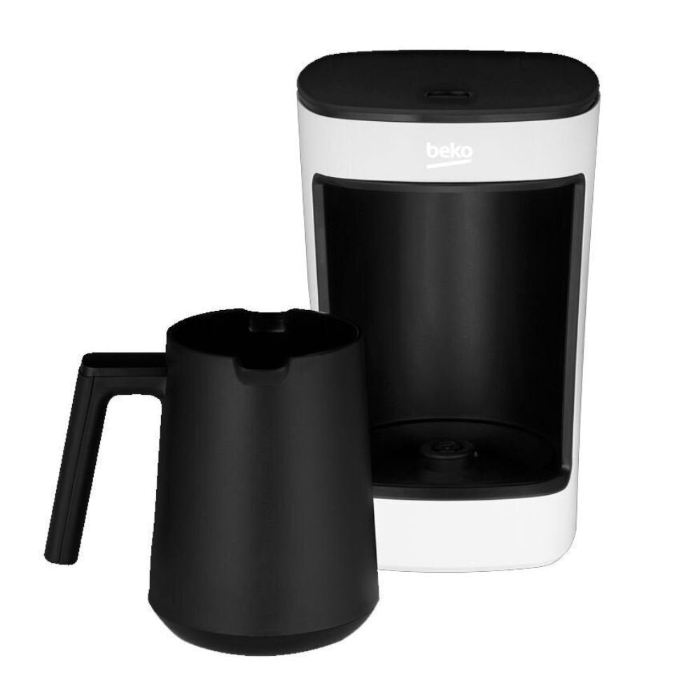 Beko Μηχανή Κυπριακού Καφέ 250ml 580W εώς 5 Φλιτζάνια, TKM 2341 Λευκό