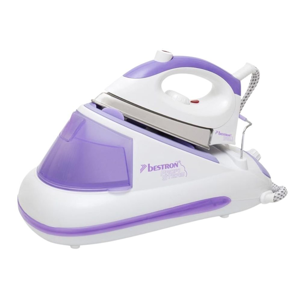 BESTRON Ατμοσύστημα Σιδερώματος 2600W 3 bar με Αποσπώμενο Δοχείο & Κάθετο Σιδέρωμα