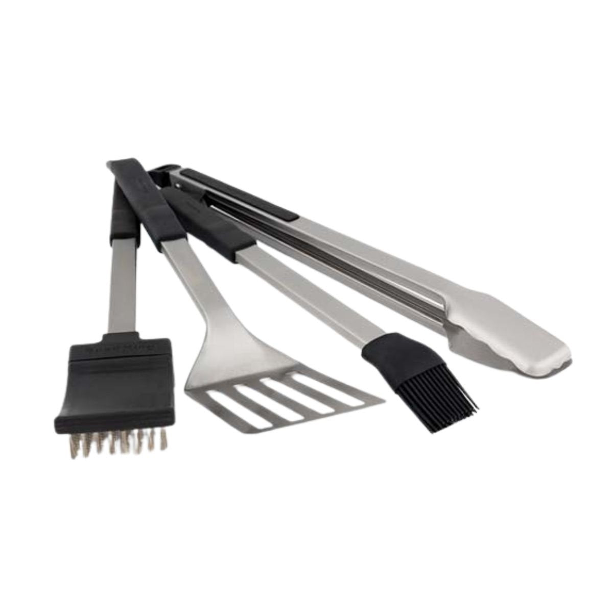 Broil King Baron Σετ Εργαλείων BBQ με Σπάτουλα, Λαβίδα και Βούρτσες 4 Τεμάχια 64003