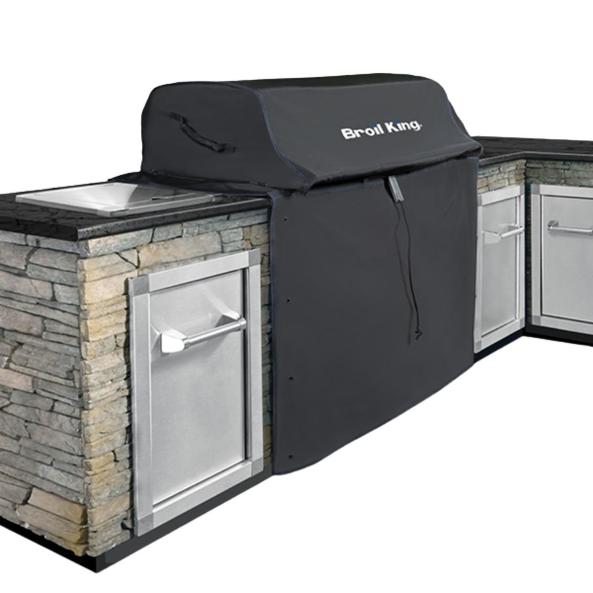 Broil King Κάλυμμα Ψησταριάς για Εντοιχιζόμενα Imperial και Regal 500 Series 68592 Μαύρο