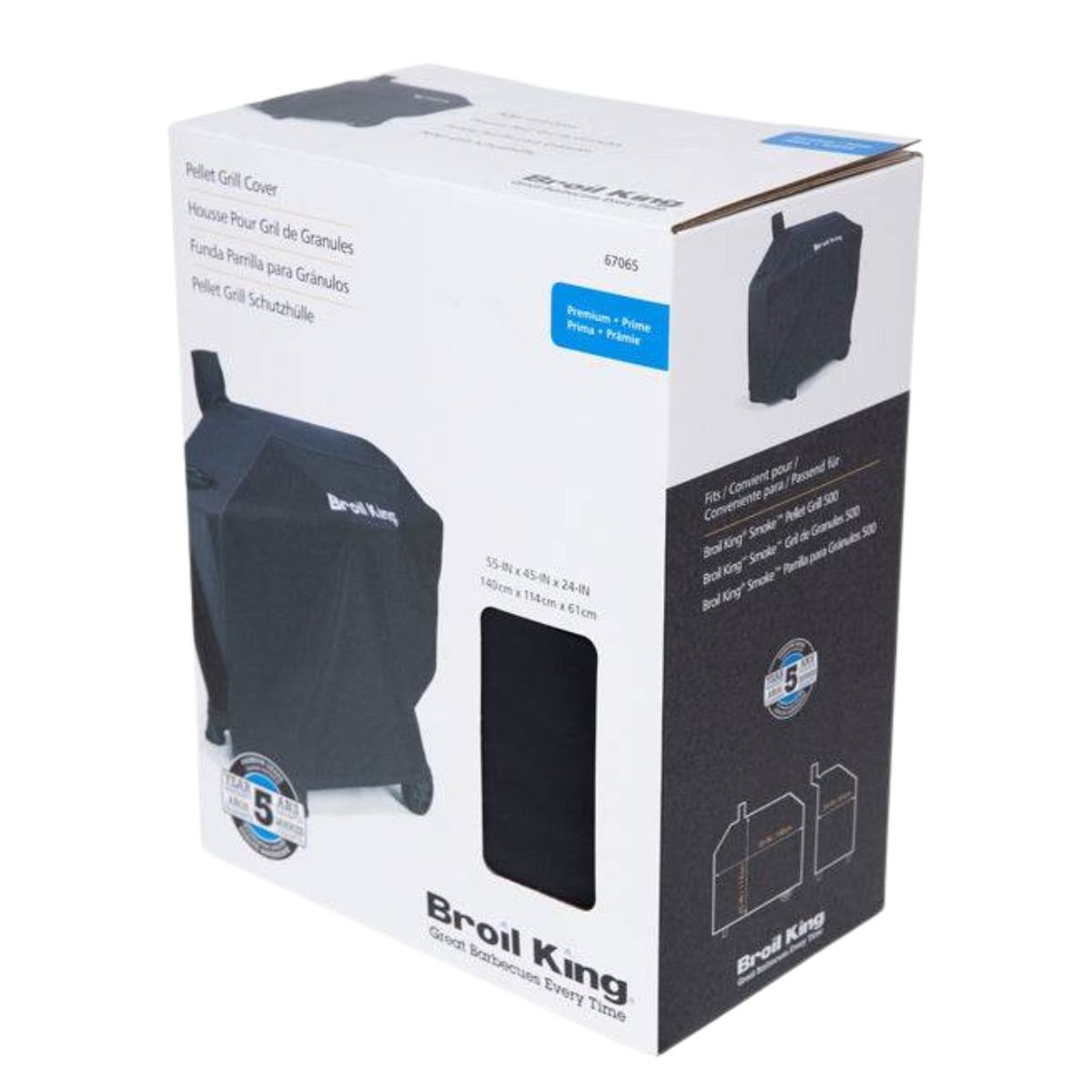 Broil King Premium Κάλυμμα Ψησταριάς για Regal Pellet 400 67065 Μαύρο