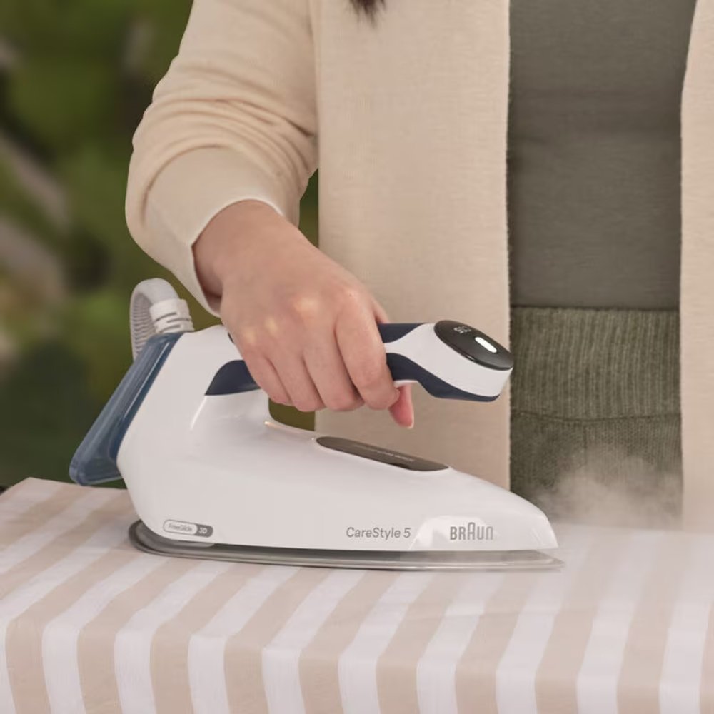 Braun CareStyle 5 Σύστημα Σιδερώματος Πίεσης 7 bar 2400W με Δοχείο 2lt σε Μπλέ
