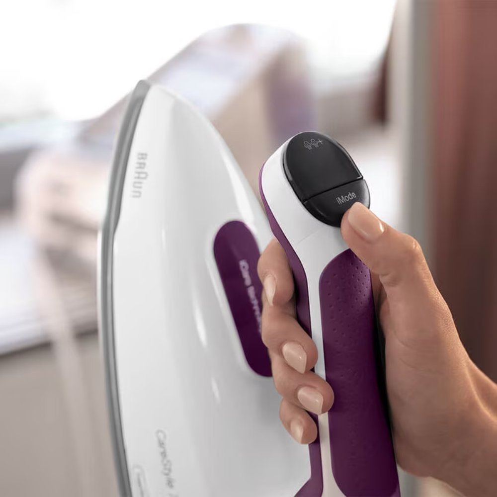 Braun CareStyle 7 Σύστημα Σιδερώματος Πίεσης 7.5bar 2700W με Δοχείο 2lt σε Βιολετί