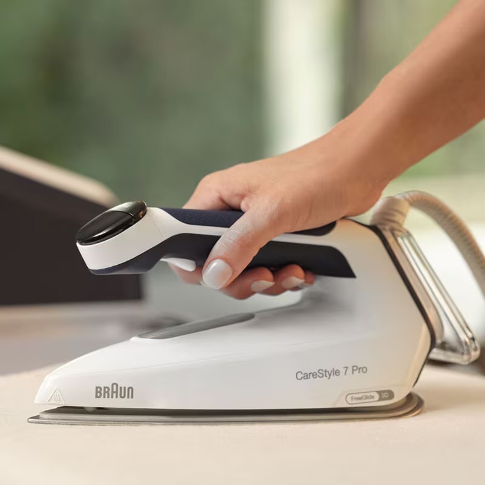 Braun CareStyle 7 Σύστημα Σιδερώματος Πίεσης 8bar 2700W με Δοχείο 2lt σε Μπλέ