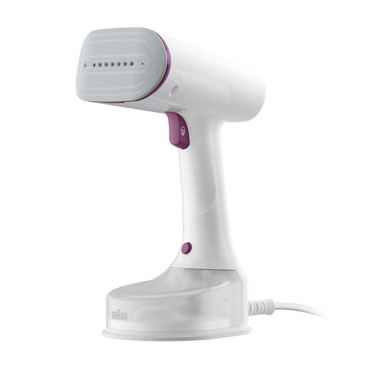 Braun QuickStyle 5 Ισχυρό Garment Steamer 1200W με FastSteam & iCare Προστασία Υφασμάτων, GS5011 Άσπρο/Μωβ