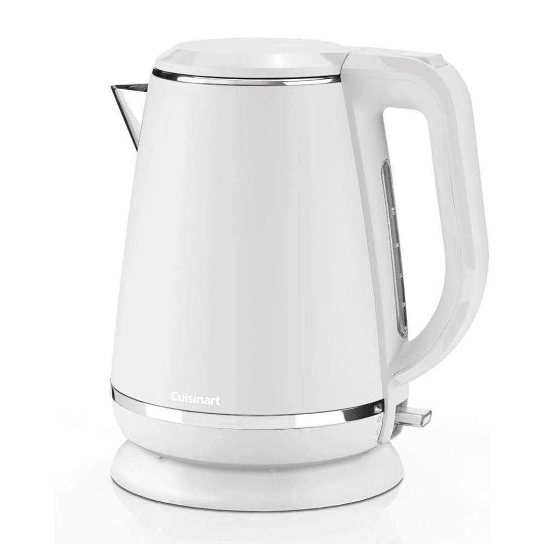 CUISINART Βραστήρας με Ρύθμιση Θερμοκρασίας 3000W 1.7L σε Λευκό