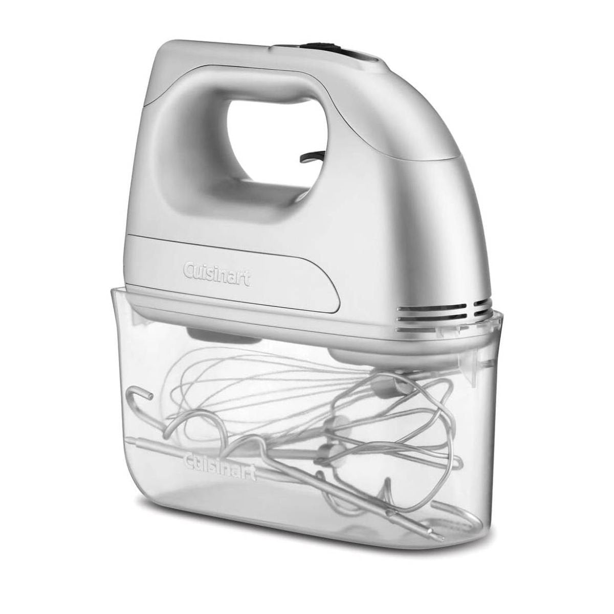 Cuisinart Μίξερ Χειρός 200W με 7 Ταχύτητες και Αξεσουάρ Ανάδευσης HM7U Λευκό