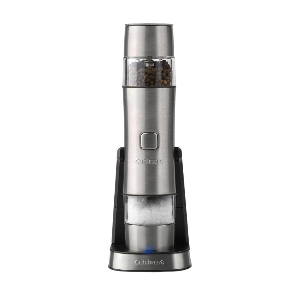 CUISINART Επαναφορτιζόμενος Μύλος Αλατιού & Πιπεριού Ασημί