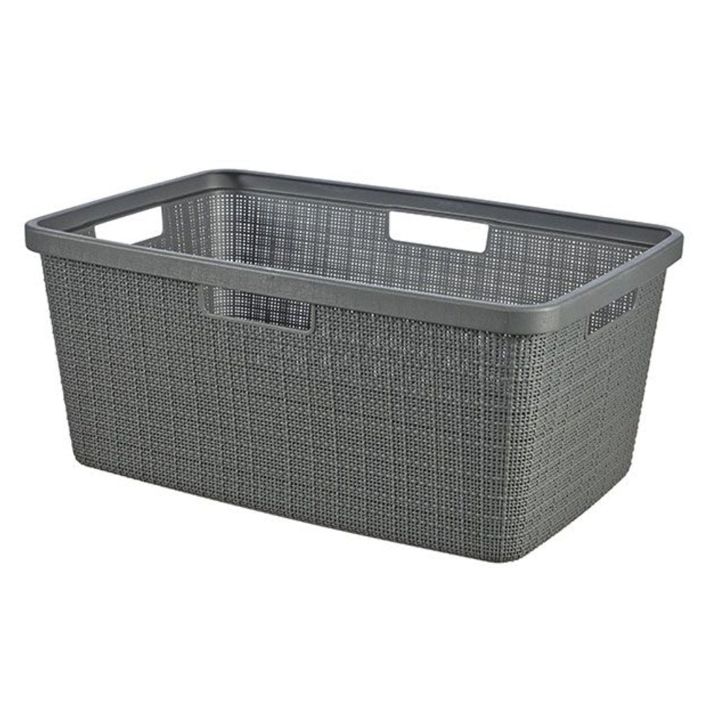 CURVER Jute 46L Καλάθι Ρούχων Γκρι