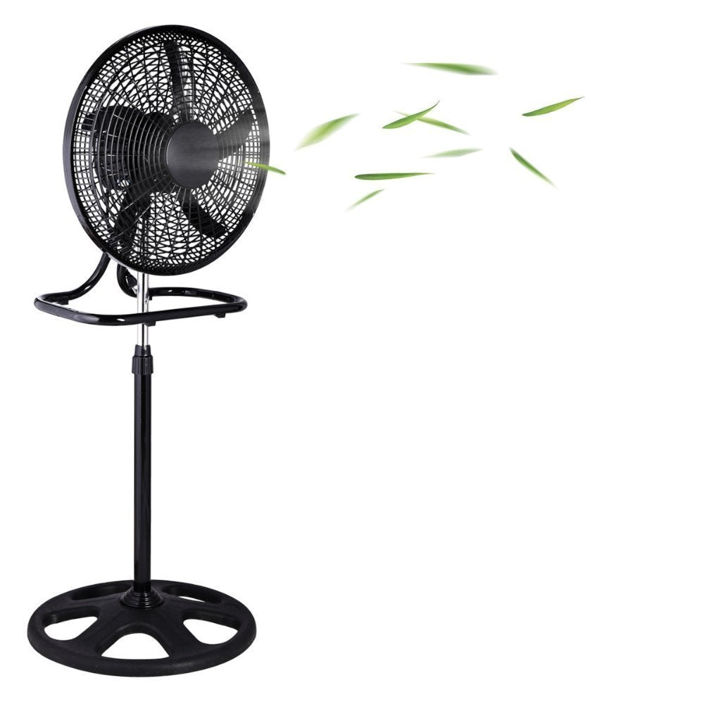 Decakila KEFC008B Ανεμιστήρας Ορθοστάτης 3 σε 1 60W Διαμέτρου 46cm