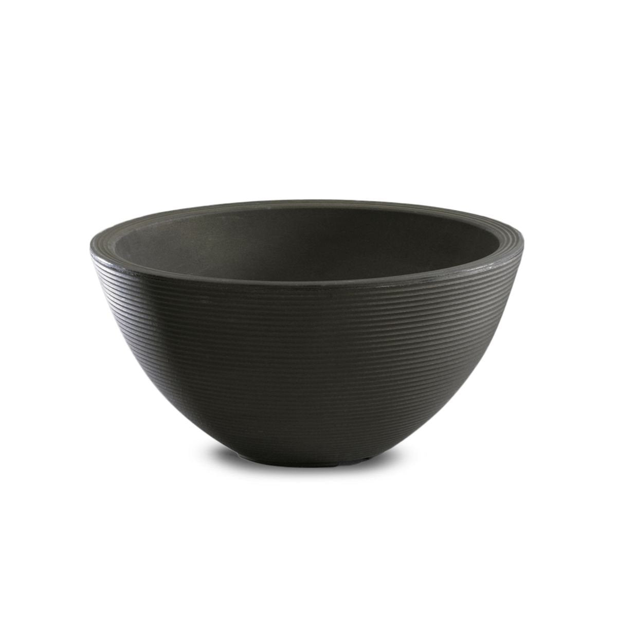 Crescent Delano Πλαστική Γλάστρα 16″ σε Χρώμα Old Bronze