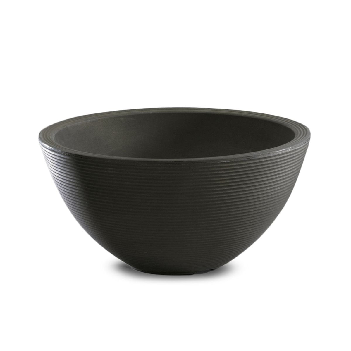 Crescent Delano Πλαστική Γλάστρα 20″ σε Χρώμα Old Bronze