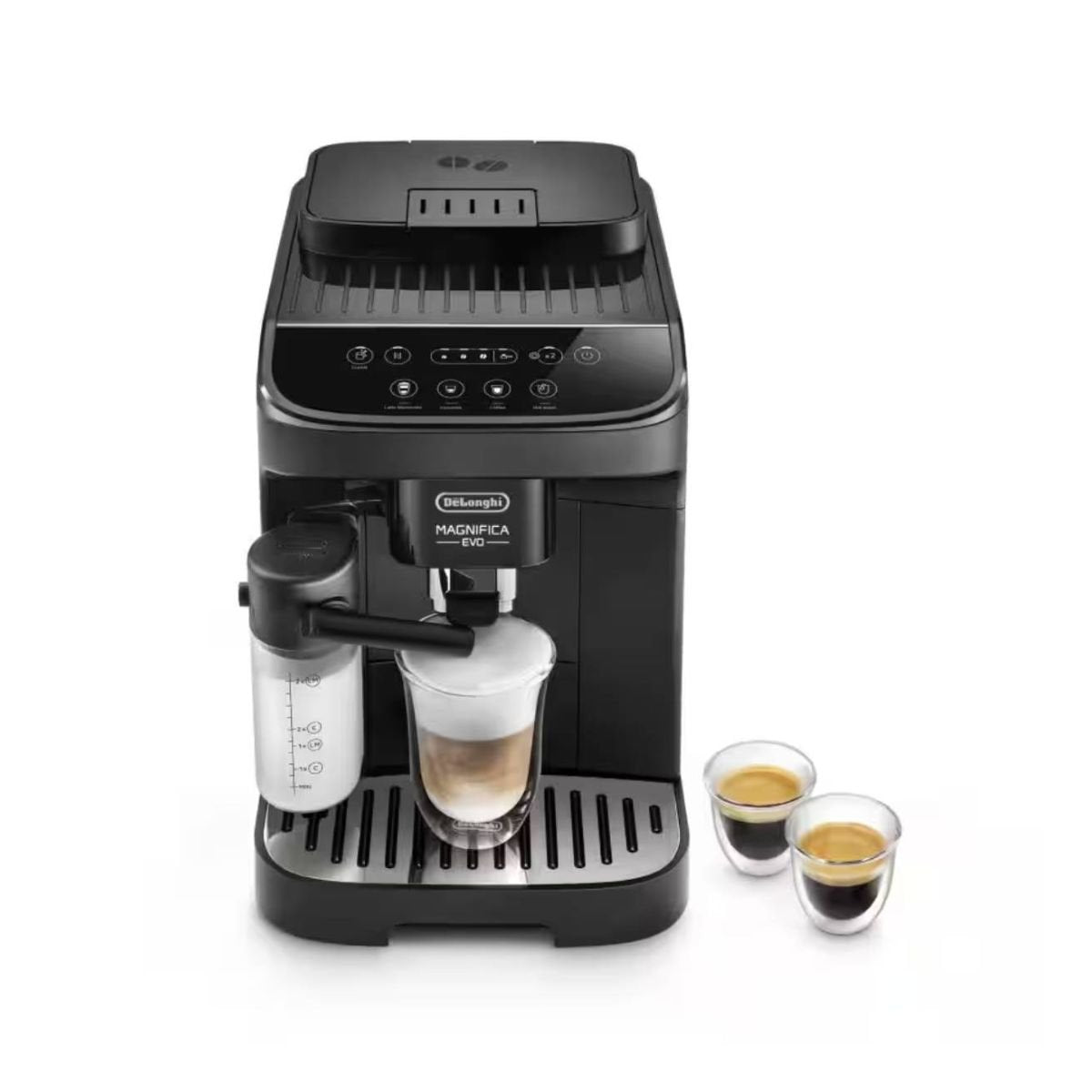DeLonghi Magnifica Evo Αυτόματη Μηχανή Espresso με Μύλο Άλεσης 15bar ECAM290.51.B Μαύρο