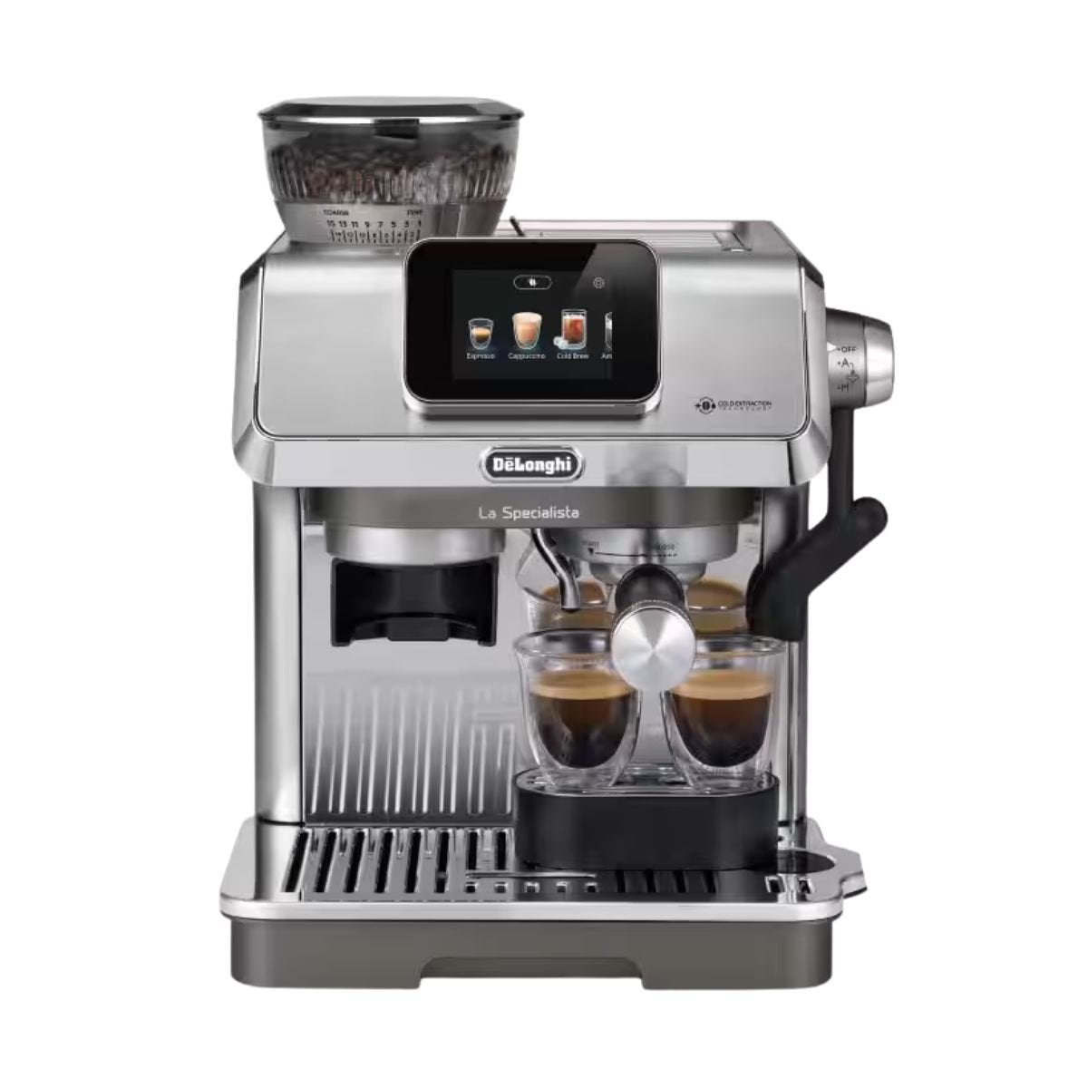 DeLonghi La Specialista Touch Μηχανή Espresso με Μύλο Άλεσης, Touchscreen & Auto LatteArt EC9455.M