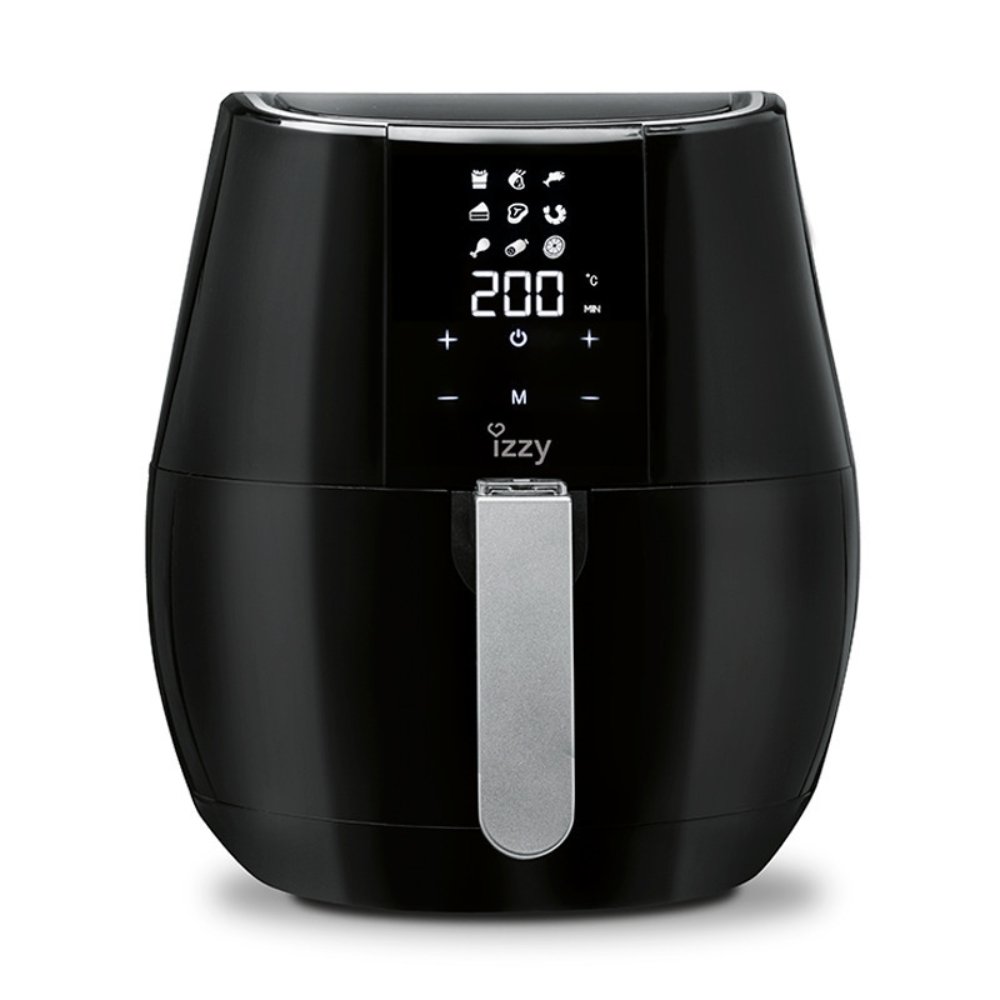 Izzy IZ-8206 Φριτέζα Αέρος με Αποσπώμενο Κάδο 4.5lt Μαύρη