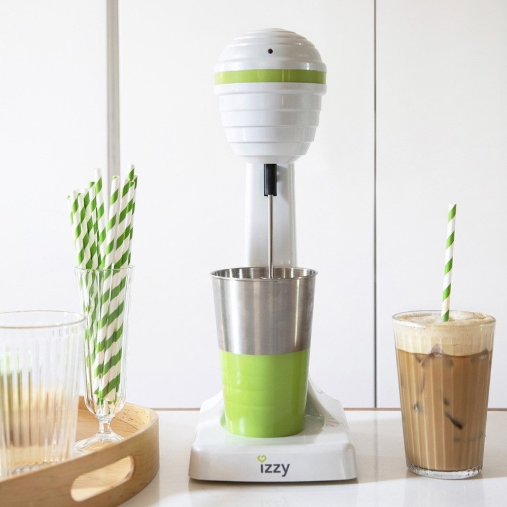 IZZY Συσκευή Φραπέ Caffeccino με 2 Ταχύτητες 500ml Botanica Green