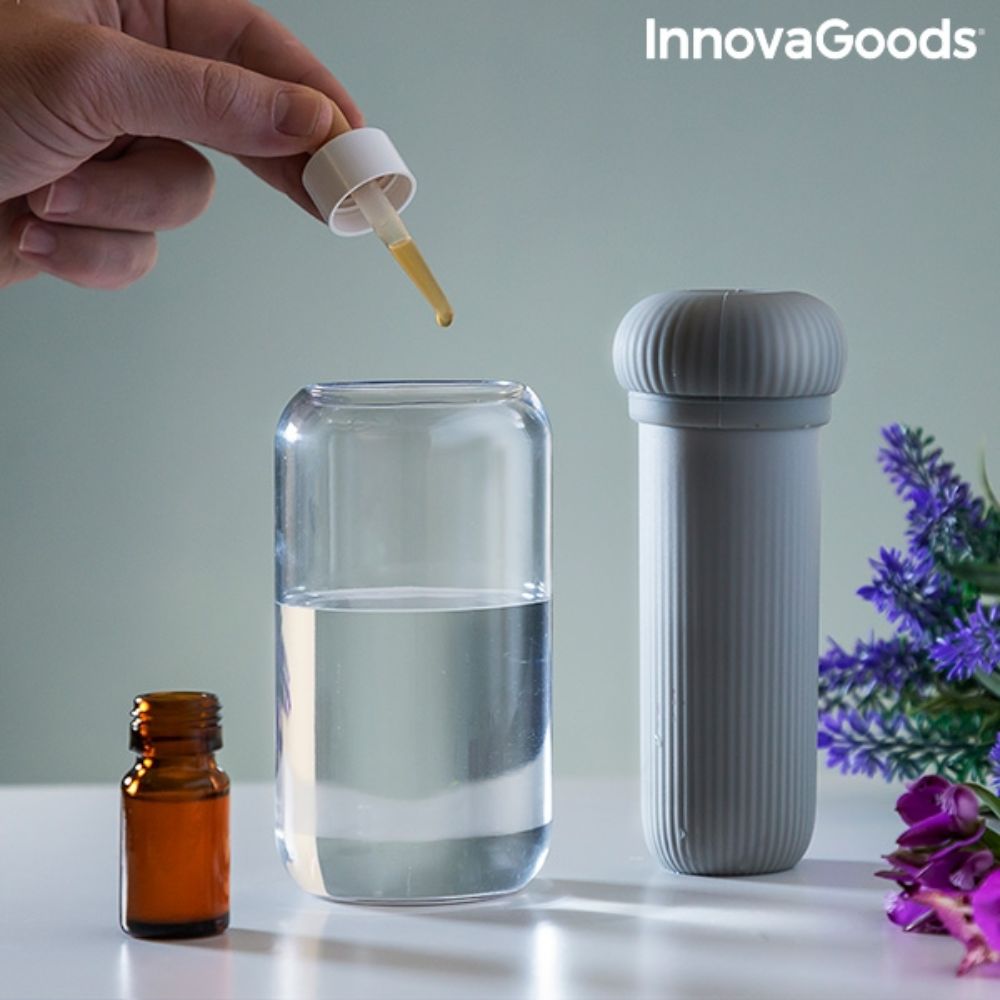 InnovaGoods V0103247 Υγραντήρας Υπερήχων και Διαχυτής Αρώματος με LED Φωτισμό Stearal