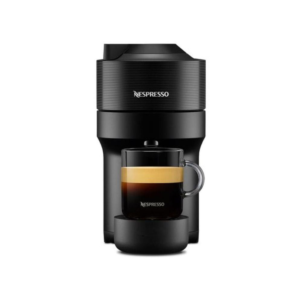 Μηχανή Nespresso με Κάψουλα Vertuo Pop Liquorice Black, Μαύρη