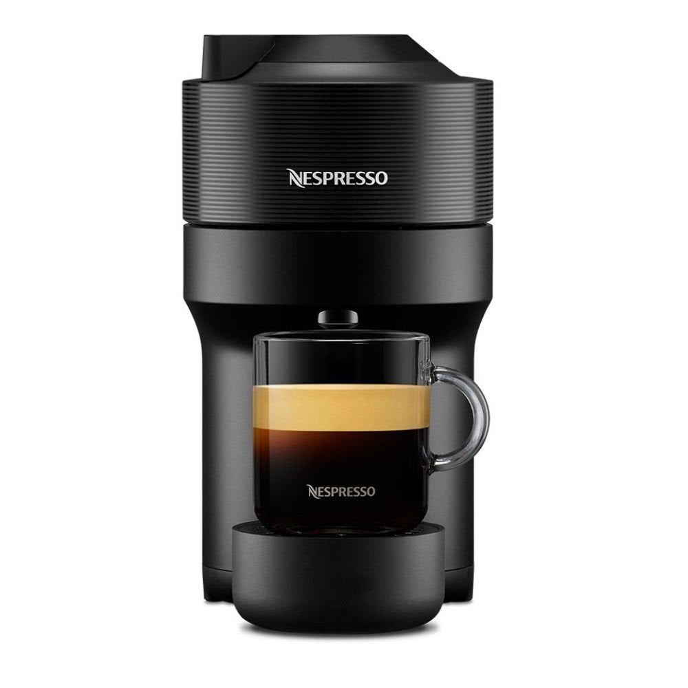 Μηχανή Nespresso με Κάψουλα Vertuo Pop Liquorice Black, Μαύρη