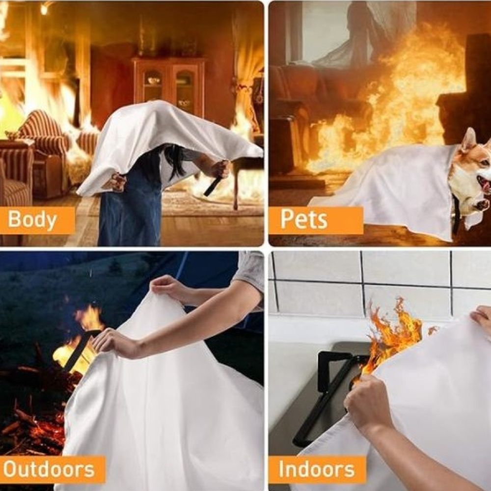FirePro Αντιπυρική Κουβέρτα 1x1m