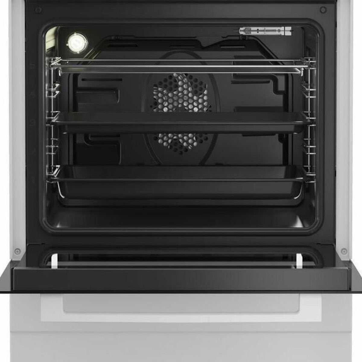 Beko Ηλεκτρική Κουζίνα 72L με Κεραμικές Εστίες 60cm, 8 Λειτουργίες Ψησίματος & Ενεργειακή Κλάση A FBM67011GW Λευκό