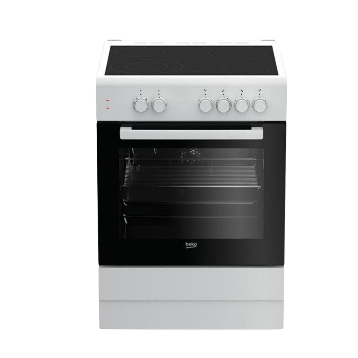 Beko Ηλεκτρική Κουζίνα 72L με Κεραμικές Εστίες 60cm, 8 Λειτουργίες Ψησίματος & Ενεργειακή Κλάση A FBM67011GW Λευκό