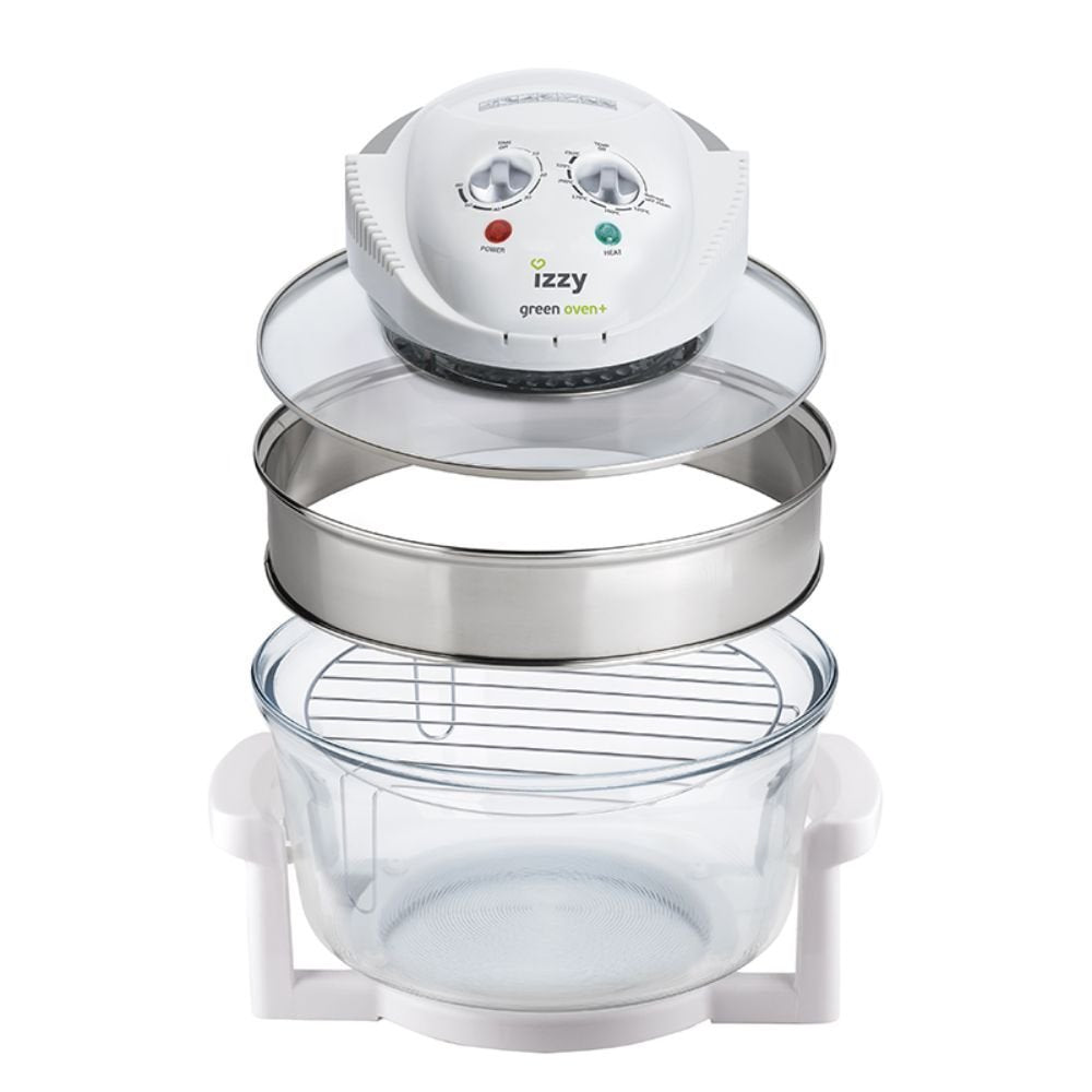 IZZY AC2 Green Oven+ Multi Φουρνάκι Ρομπότ 17lt με Λάμπα Αλογόνου