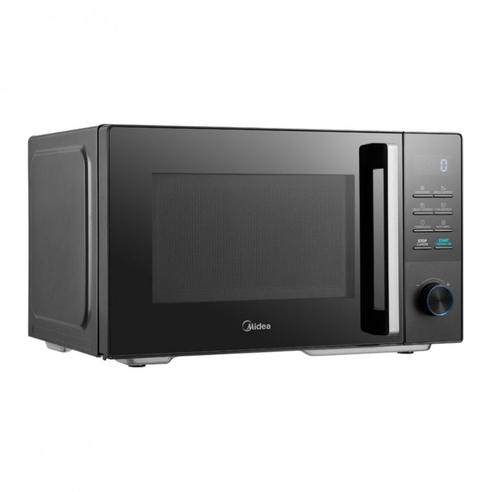 Midea Φούρνος Μικροκυμάτων με Grill 25L 900W με Ηλεκτρονικό Έλεγχο, MMO-AG25VB Μαύρο