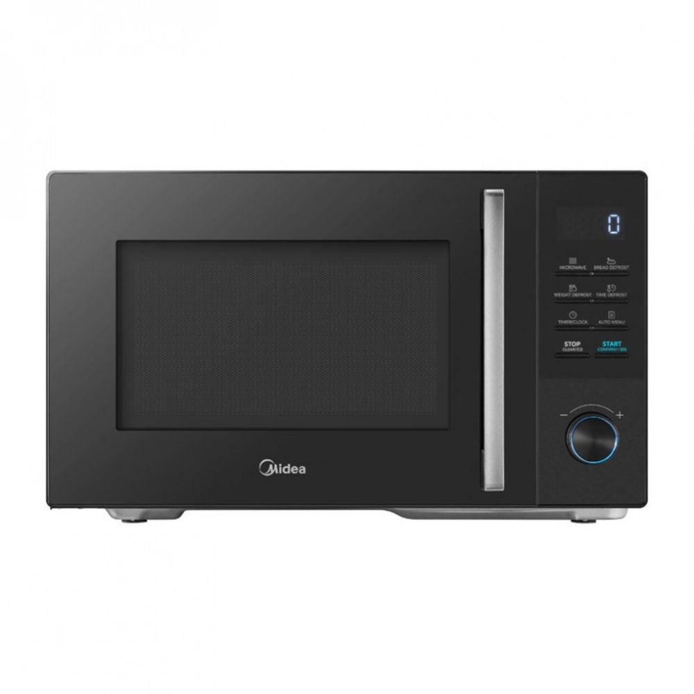 Midea Φούρνος Μικροκυμάτων με Grill 25L 900W με Ηλεκτρονικό Έλεγχο, MMO-AG25VB Μαύρο