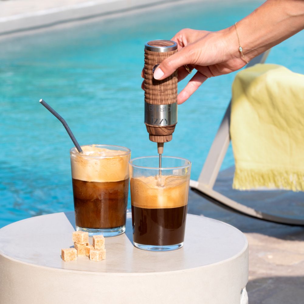 IZZY Barista Φραπιέρα Χειρός 30W Wooden