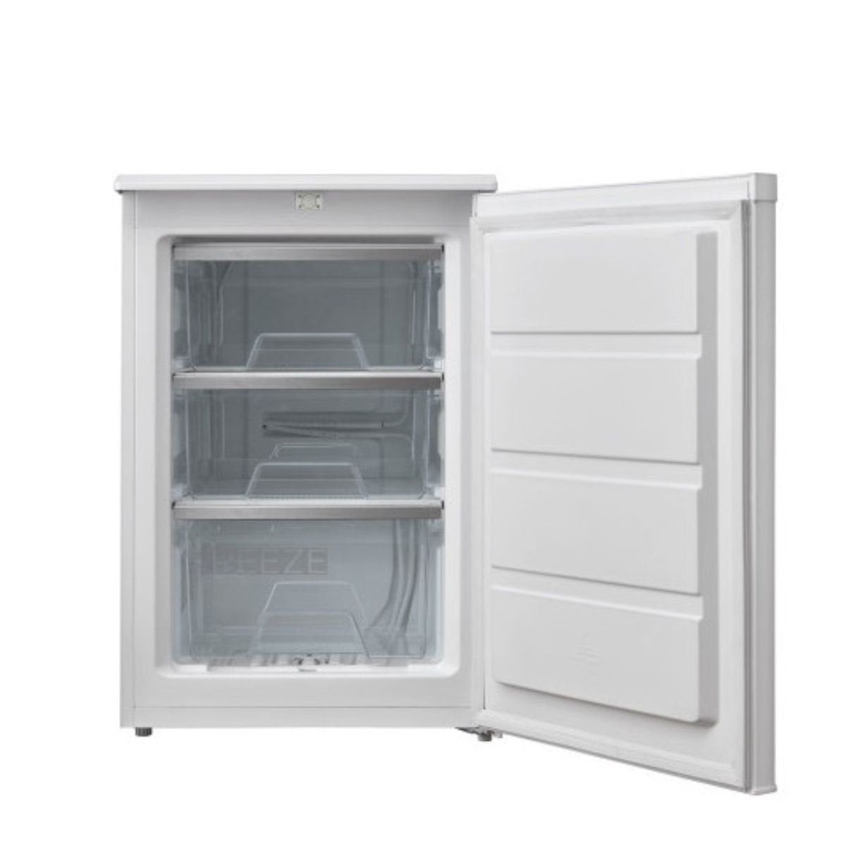 Midea Καταψύκτης 86L 3 Συρταριών Total No Frost με Big Box & Χαμηλό Θόρυβο, Άσπρο MDRD129FZF01