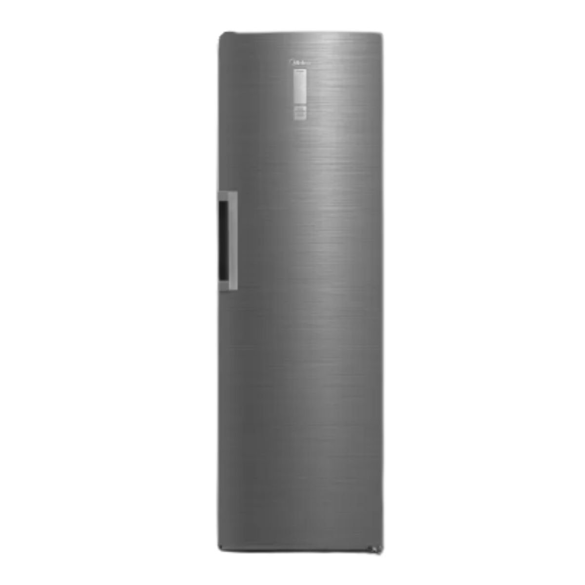 Midea Κάθετος Καταψύκτης 273L με Μετατροπή σε Ψυγείο, Super Freeze & Ψηφιακό Έλεγχο, Inox MDRU385MTE46