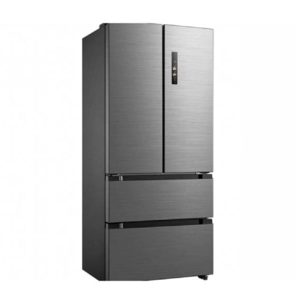 Midea 4-Door French Door Ψυγείο 516L με Inverter Quattro, Platinum Fresh+ & Wi-Fi, Inox