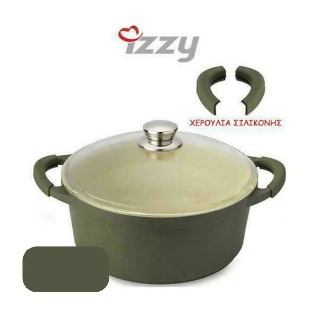 Izzy Elea Βαθιά Κατσαρόλα από Χυτό Αλουμίνιο 28cm