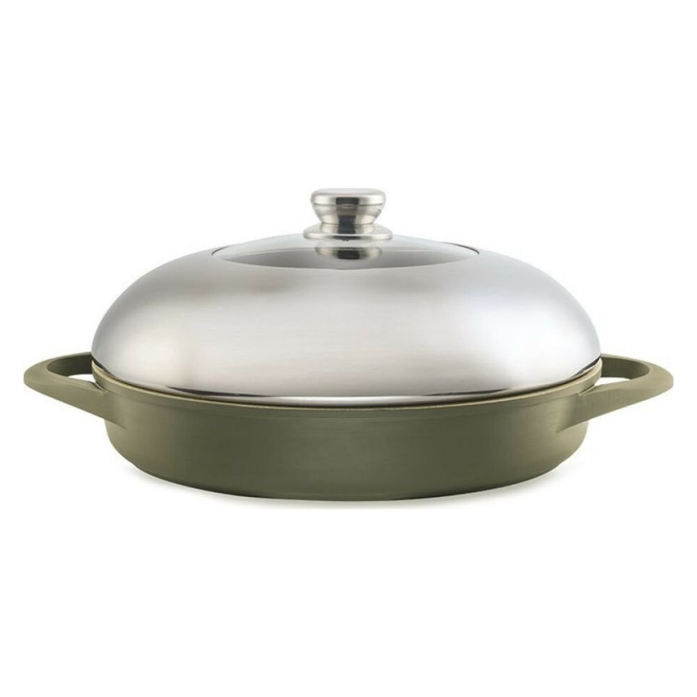 IZZY Natura Elea XL Γάστρα 38cm από Χυτό Αλουμίνιο με Αντικολλητική Επίστρωση