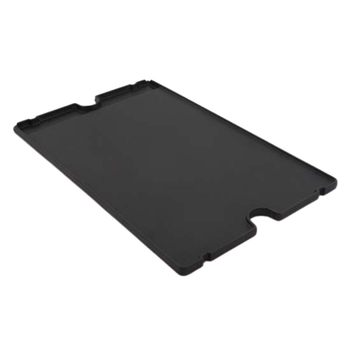 Broil King Exact Fit Μαντεμένια Πλάκα Ψησίματος Διπλής Όψης για Baron και Crown 11242 Μαύρο