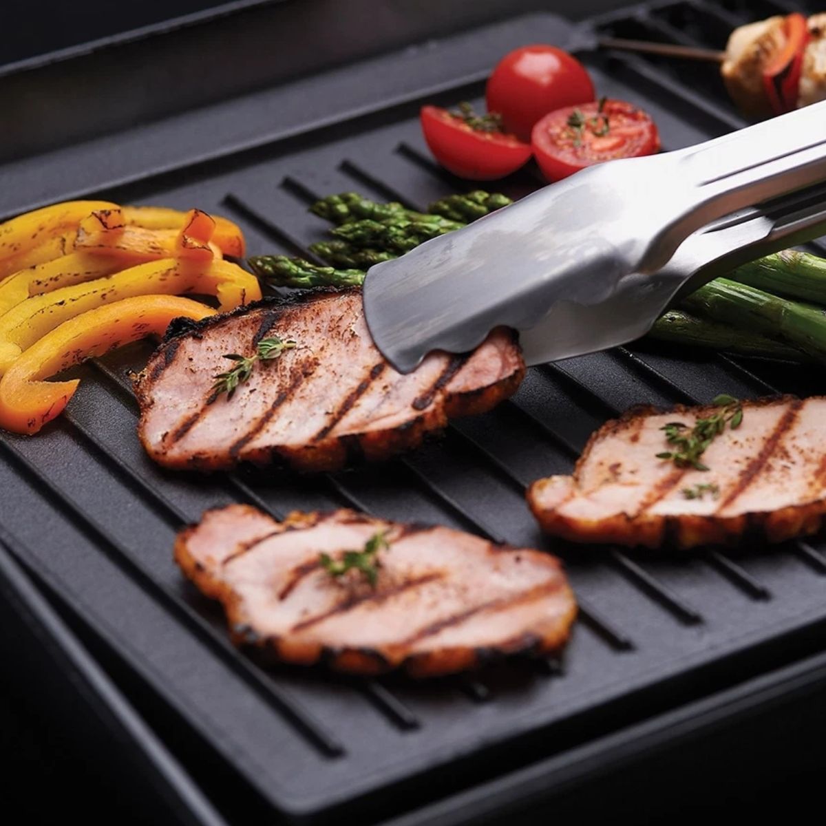 Broil King Exact Fit Μαντεμένια Πλάκα Ψησίματος Διπλής Όψης για Signet και Crown 11221 Μαύρο