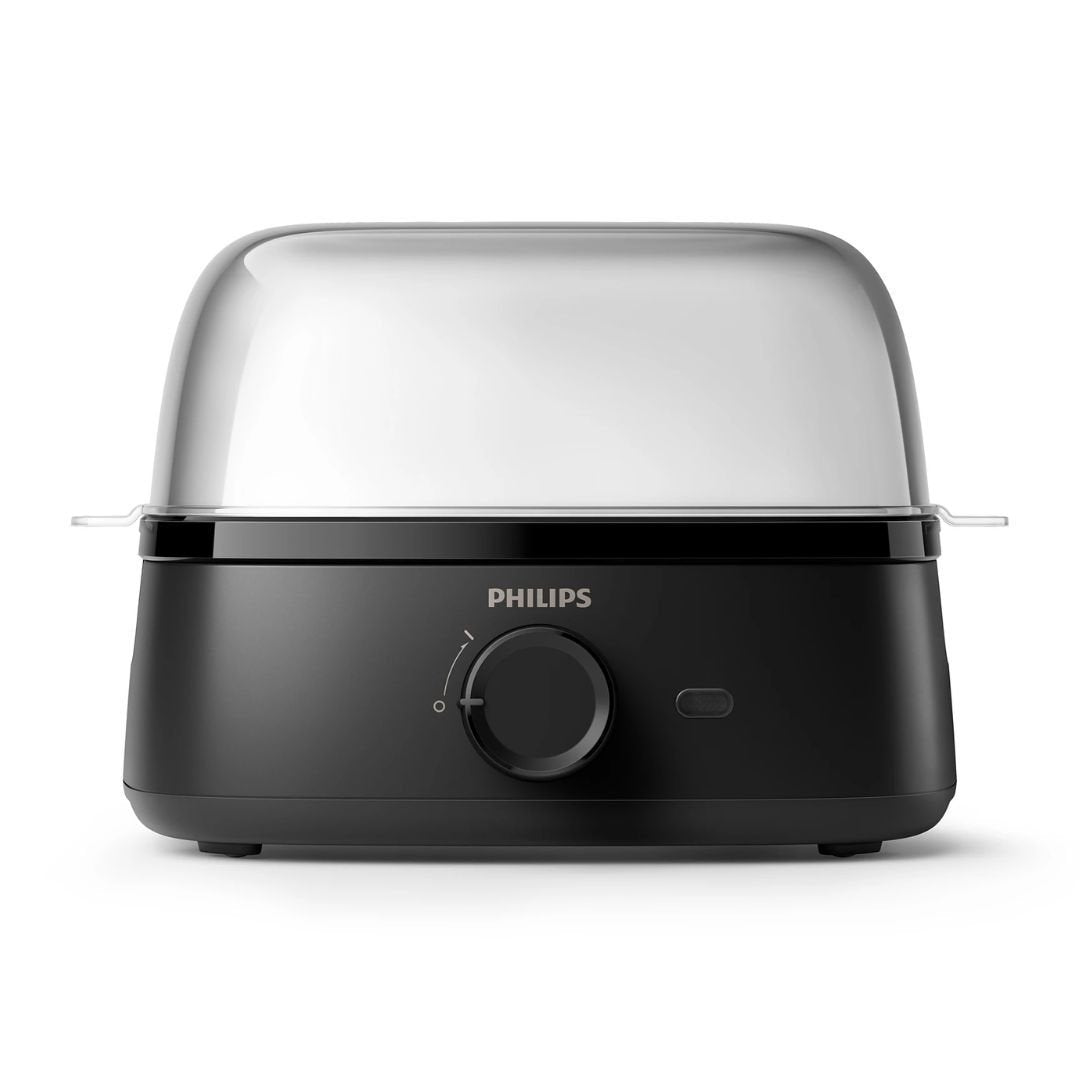 PHILIPS  3000 Series Βραστήρας Αυγών 400W για 6 Αυγά το Ιδανικό Βράσιμο & Ποσέ με Έξυπνο Δοσομετρητή & Χωρητικότητα Οικογένειας HD9137/90