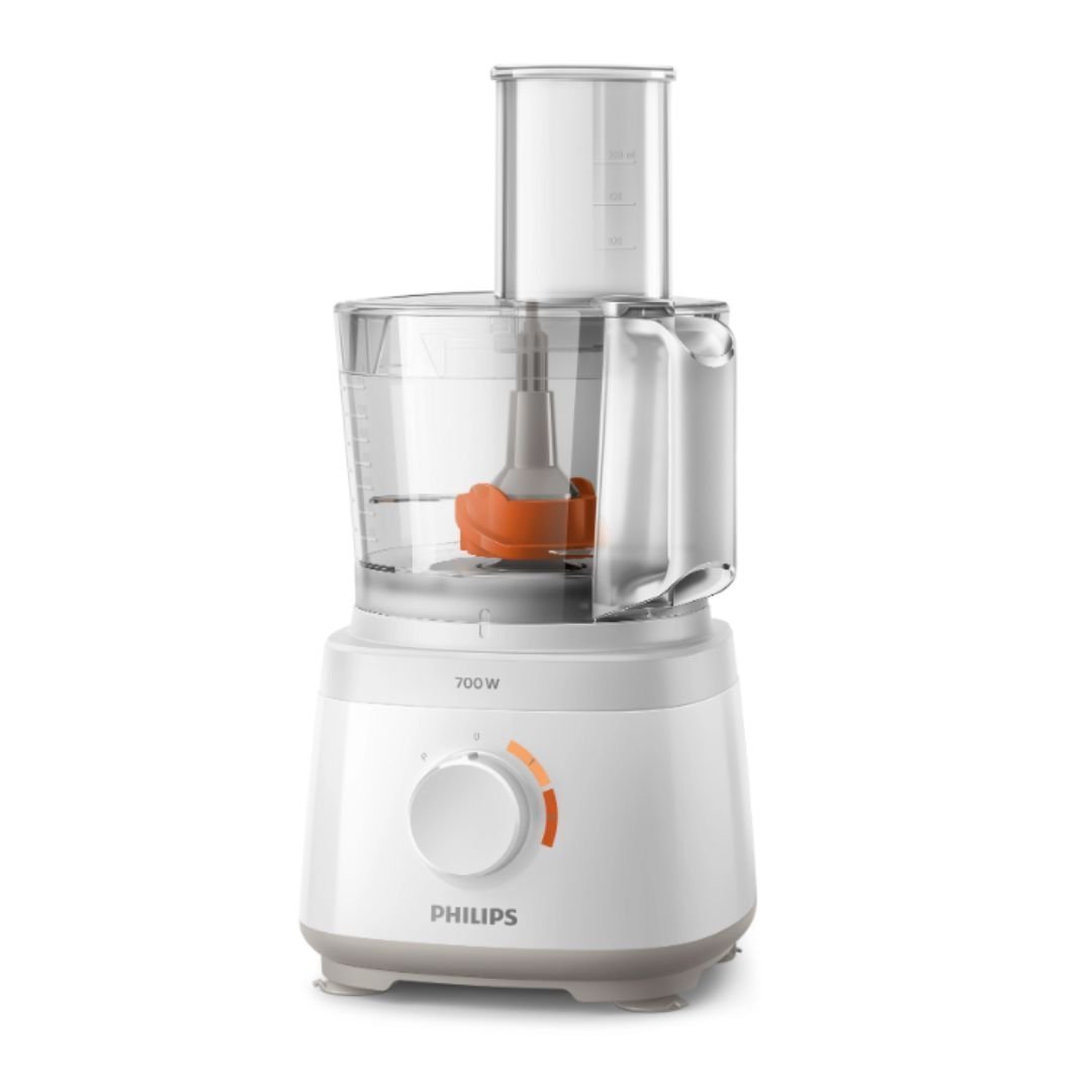 PHILIPS Daily Collection Μικρή Κουζινομηχανή 700W με Κάδο 1.5L & Αξεσουάρ HR7310/00