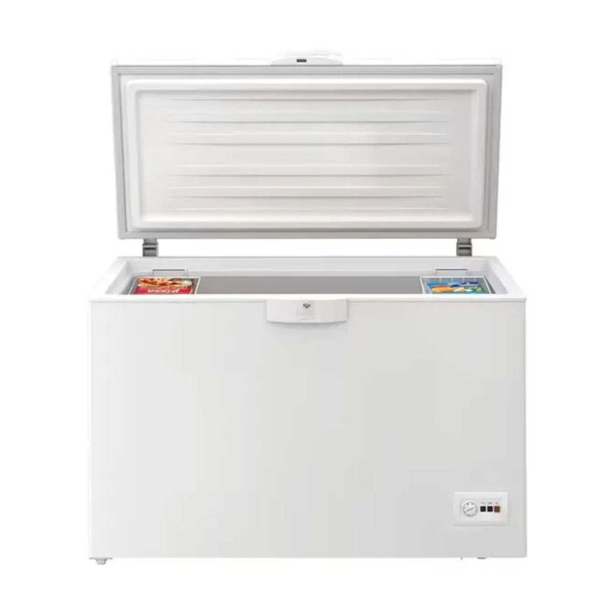 Beko Καταψύκτης Μπαούλο 360L με LED Φωτισμό & Κλείδωμα Πόρτας HSM40031 Λευκό