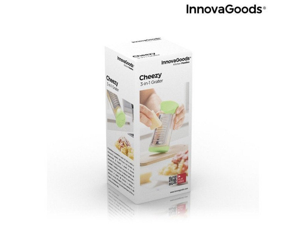 InnovaGoods Τρίφτης με Δοχείο και Καπάκι Διανομέα 3 σε 1 V0103049